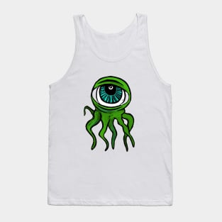 One Eyed Octofish Monster Tank Top